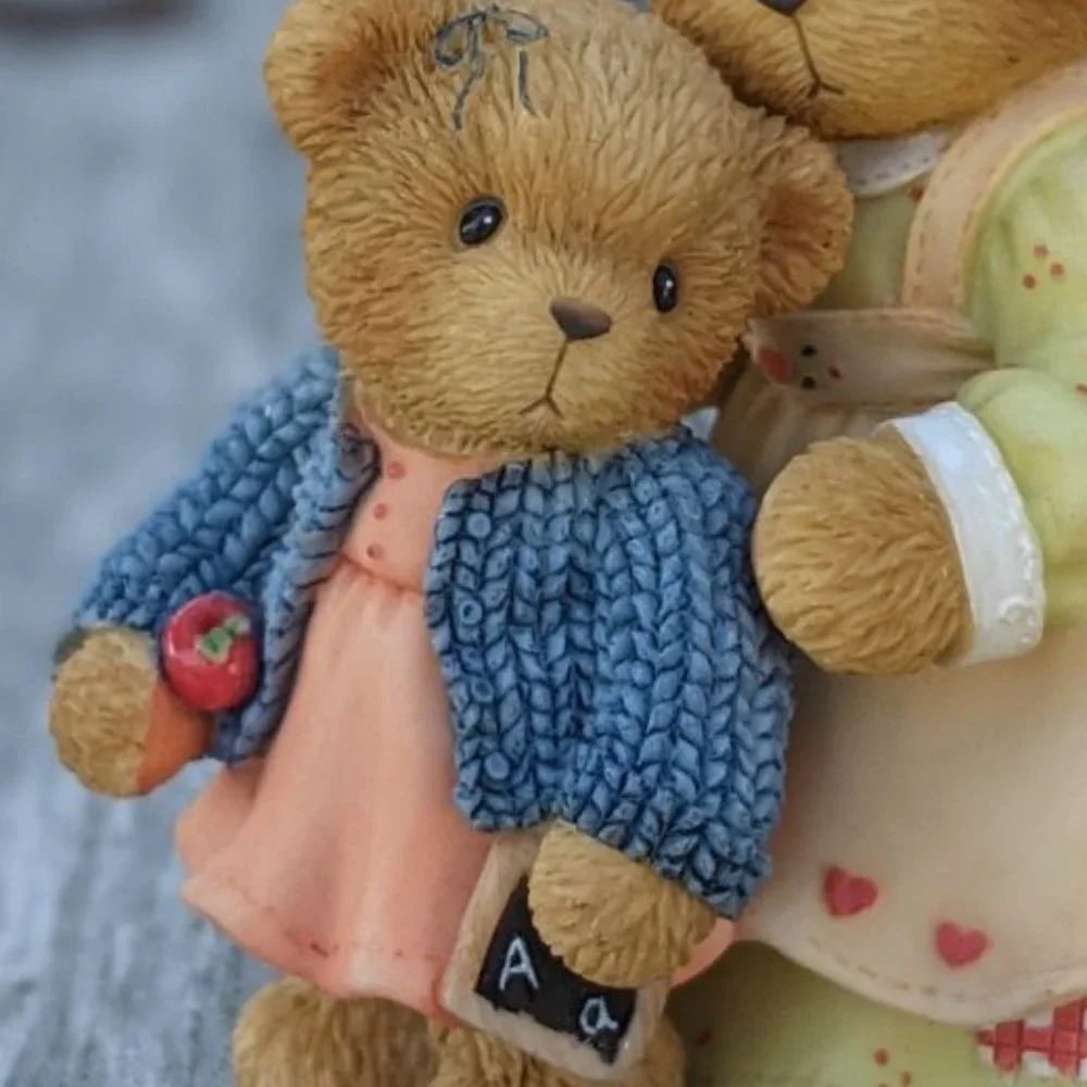 Cherished Teddies Jan and Elise School Figurine MIB
